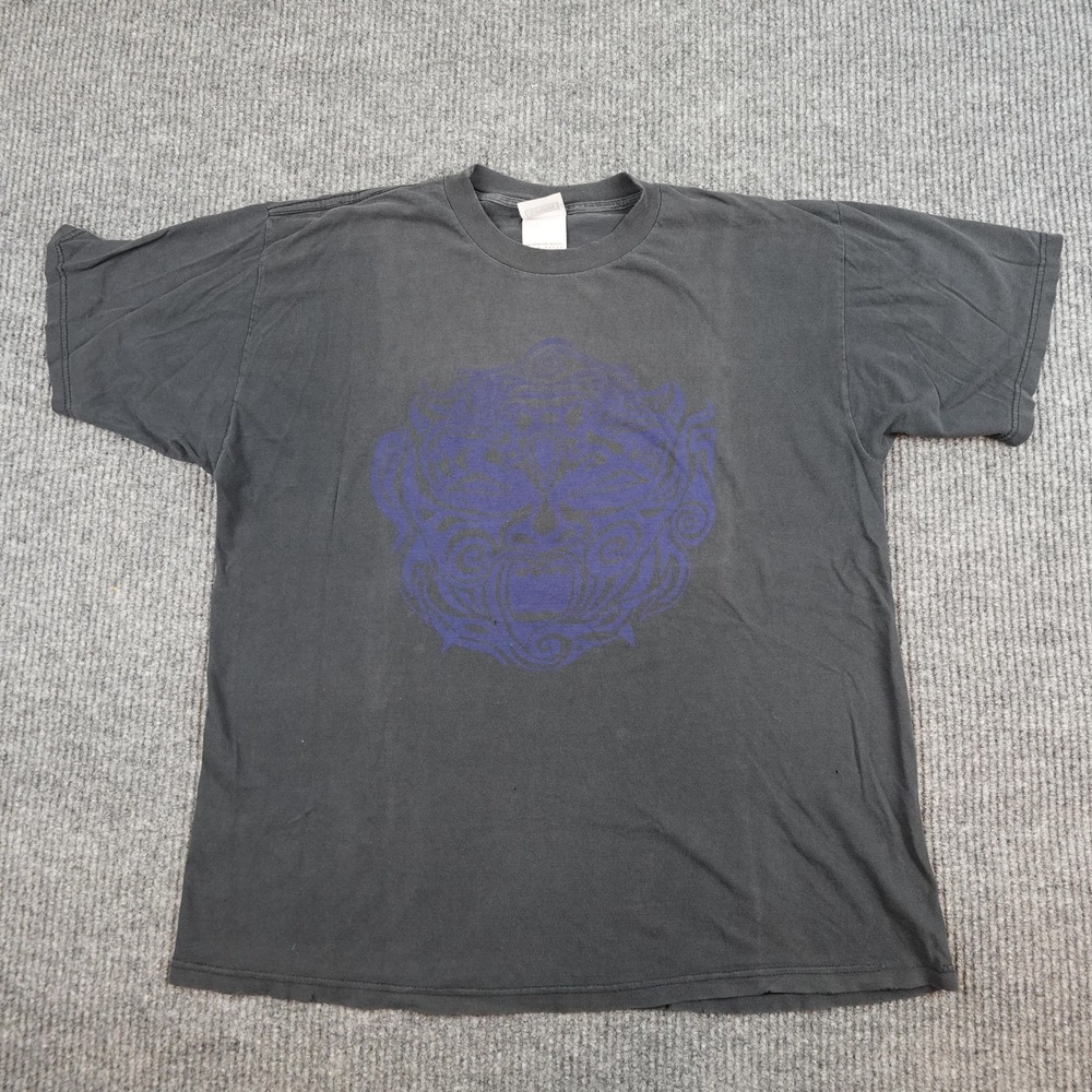 Vintage Live Secret Samadhi Shirt Mens XL Black Nice Man Band Graphic Tee 90s